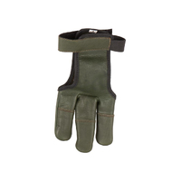 Buck Trail Forest Green Brown Glove