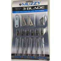 Muzzy 125 Grain 3 Blade 6 pack