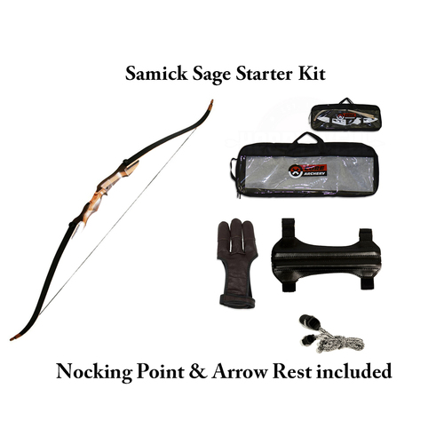 Samick Sage Starter Kit [Hand: Left Hand] [Poundage: 30lb]