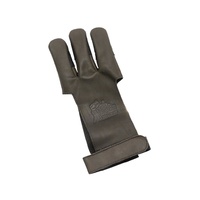 Vista Archery Full Finger glove super soft leather w/ mega hide finger tips 