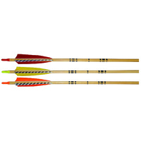 Traditional Ramin Wood Arrows 3PK