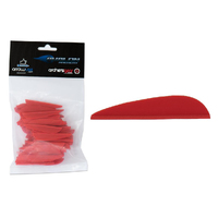 Tyro Vanes 2.0" Red 100PK