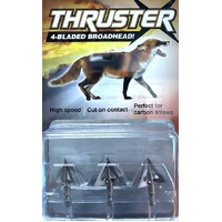 Thruster 4 Blade Broadhead 3pk
