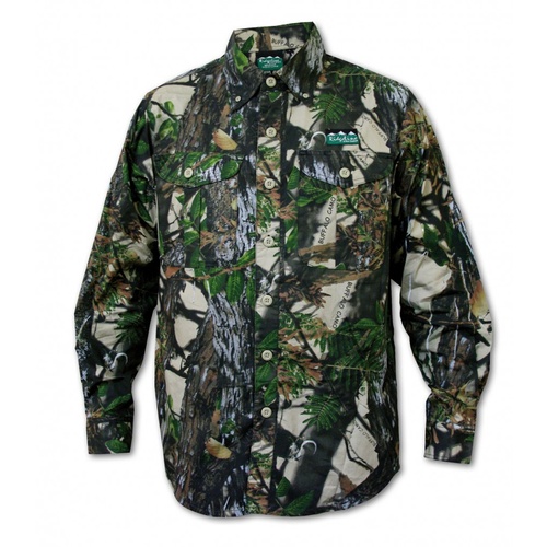Ridgeline Territory II Long Sleeve Shirt [Size: Medium] [Colour: Buffalo Camo]