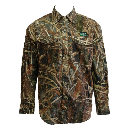 Ridgeline Territory II Long Sleeve Shirt [Colour: Grassland Camo] [Size: Small]