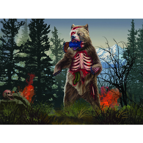 DuraMesh Zombie Bear Target Face