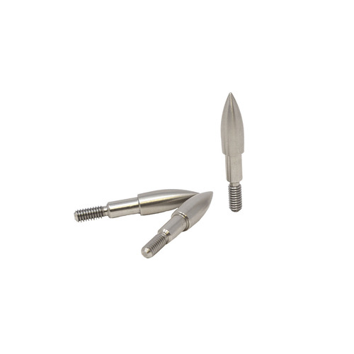 Bohning Stainless Steel Screw In Points 12PK [Weight: 100grn]
