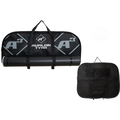 Avalon Recurve Soft Case with Arrow Tube [Colour: Black]