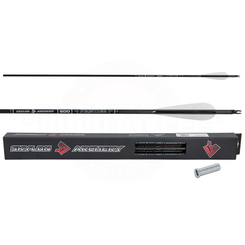 Skylon Frontier Feather Fletched Carbon Arrows 12PK [Spine: 600]