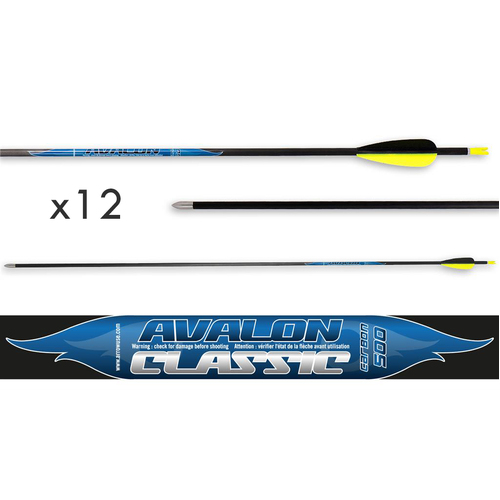 Avalon Carbon Classic Arrows 12PK